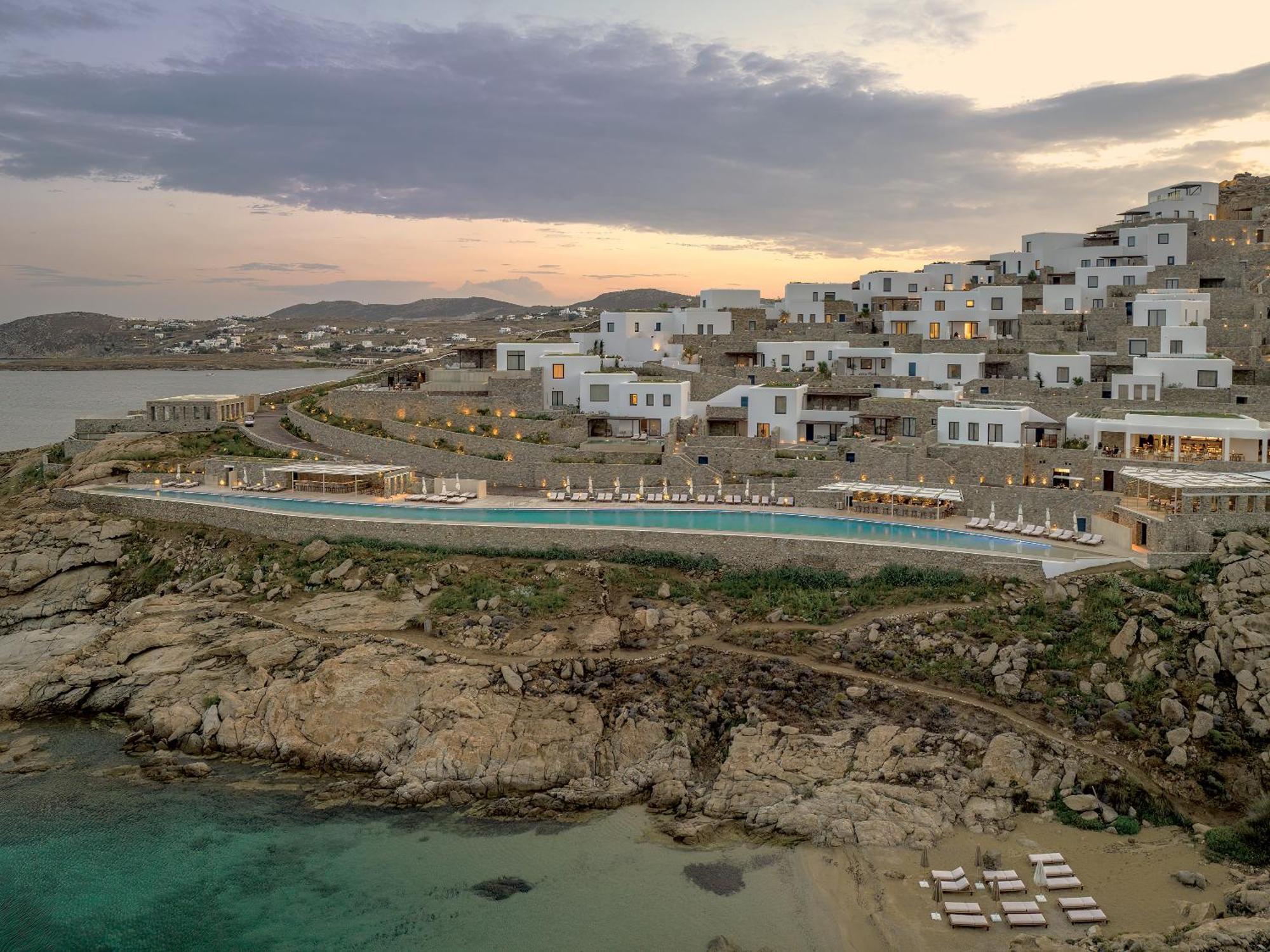 Отель Cali Mykonos Калафатис Экстерьер фото