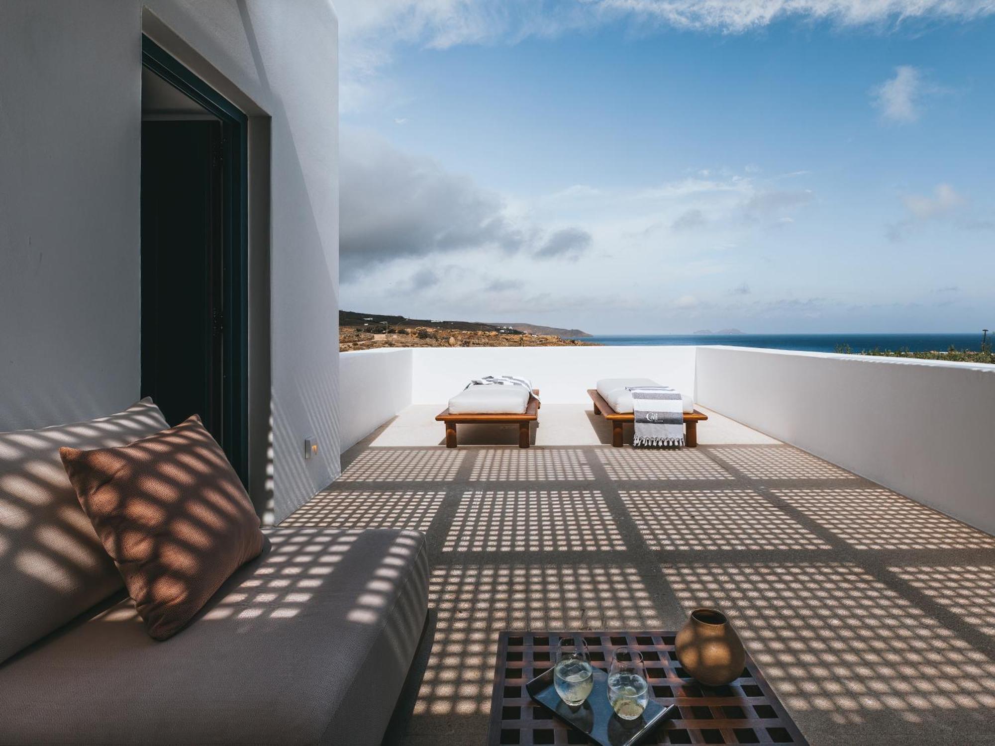 Отель Cali Mykonos Калафатис Экстерьер фото