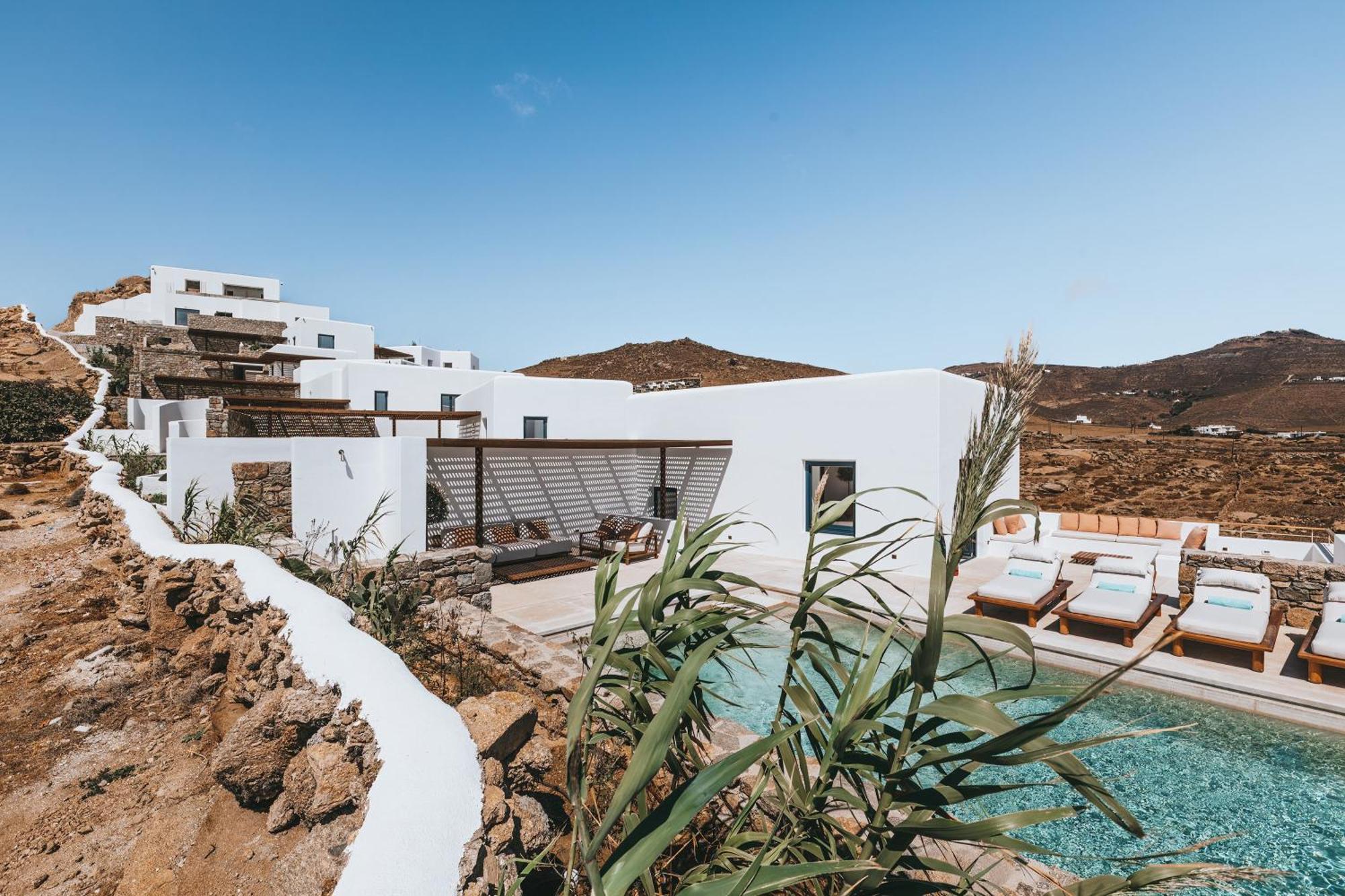 Отель Cali Mykonos Калафатис Экстерьер фото