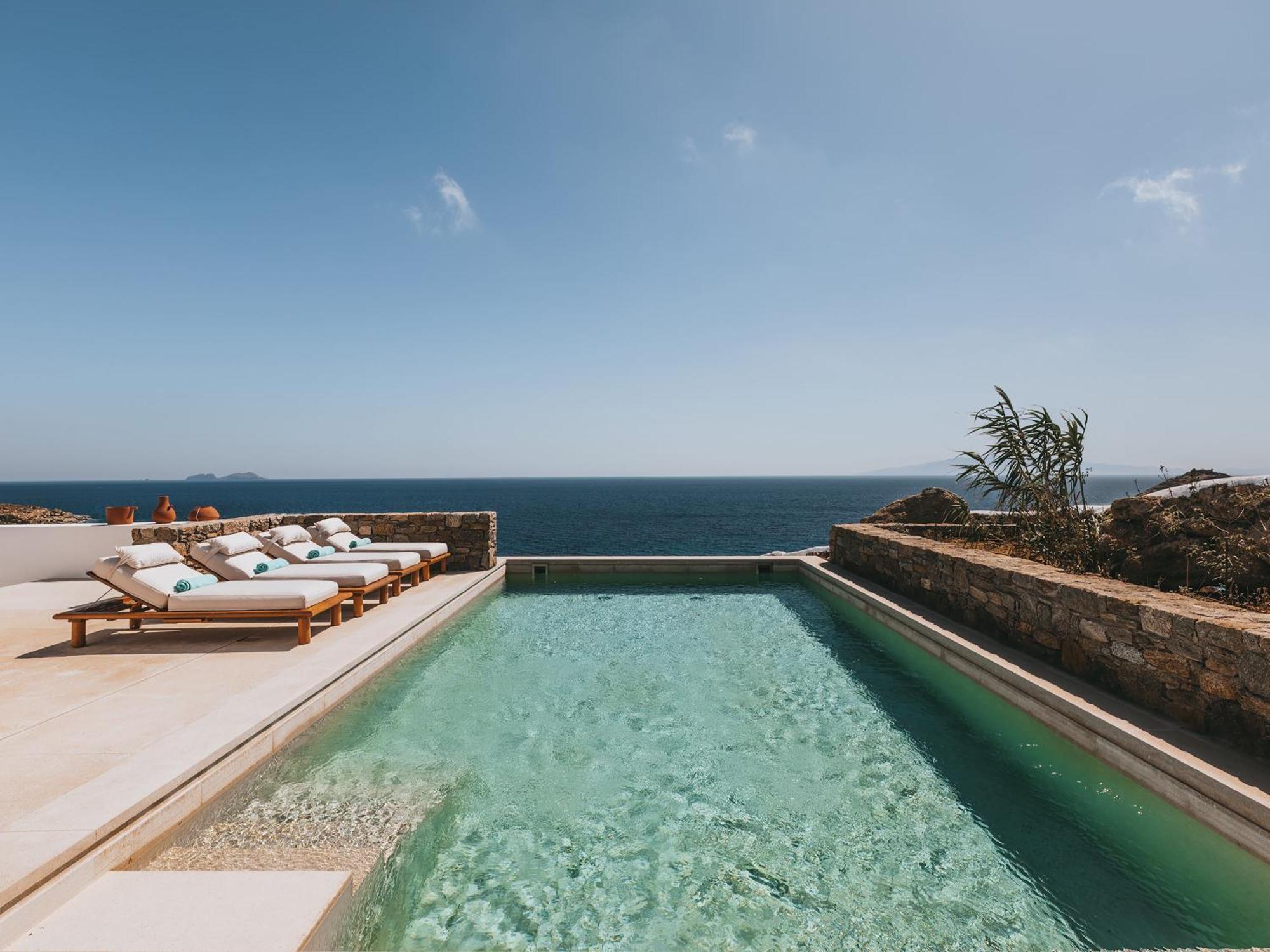 Отель Cali Mykonos Калафатис Экстерьер фото