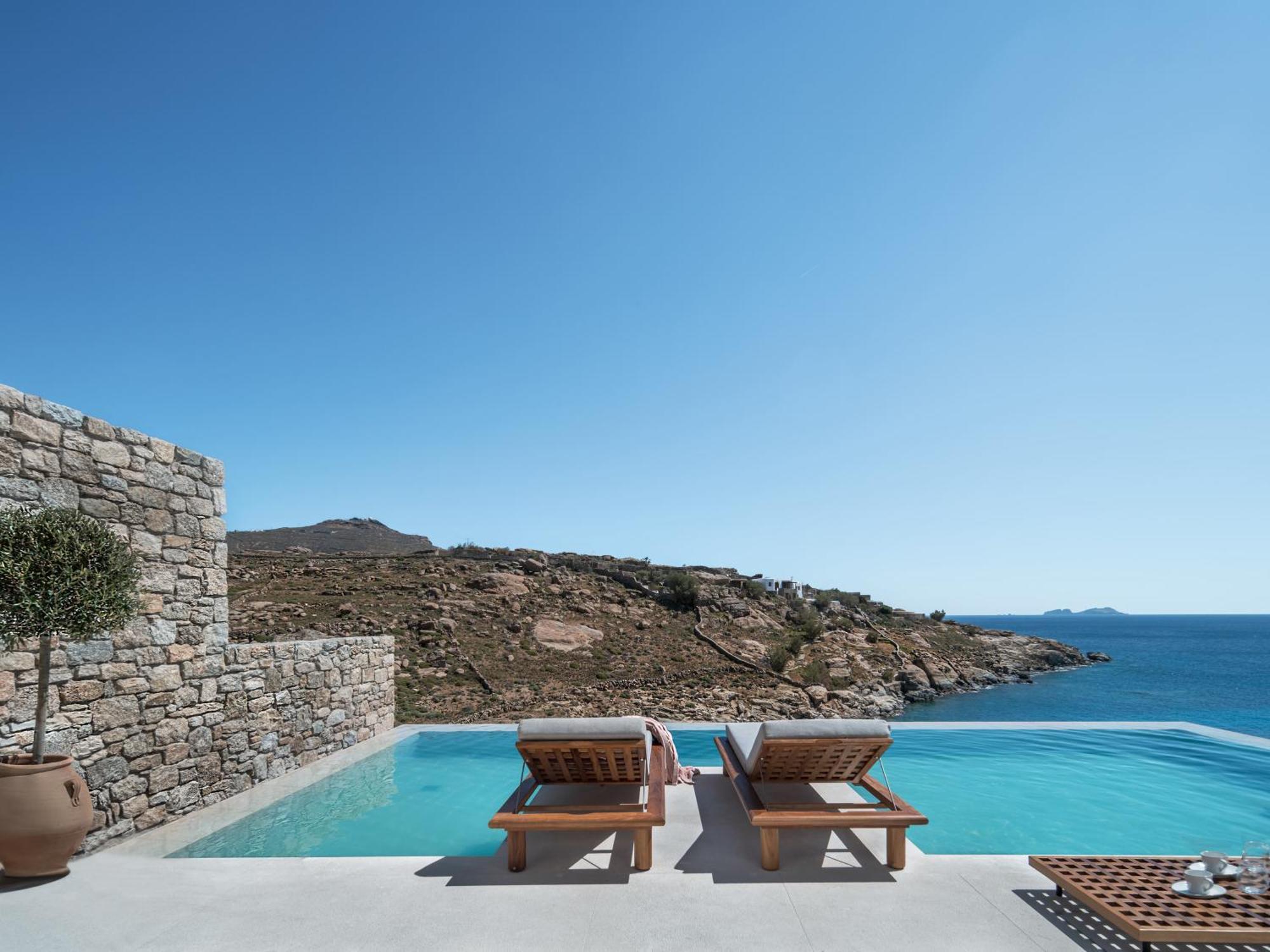 Отель Cali Mykonos Калафатис Экстерьер фото
