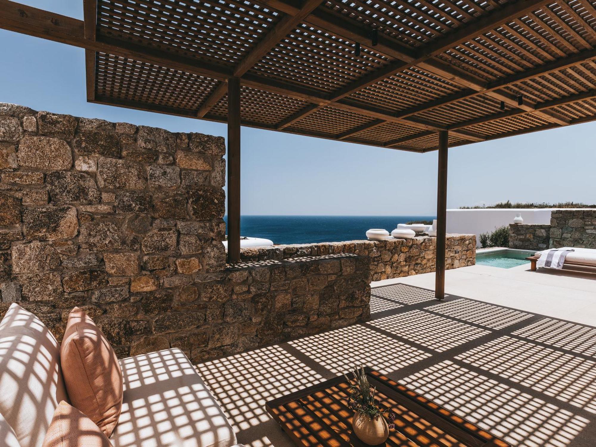 Отель Cali Mykonos Калафатис Экстерьер фото
