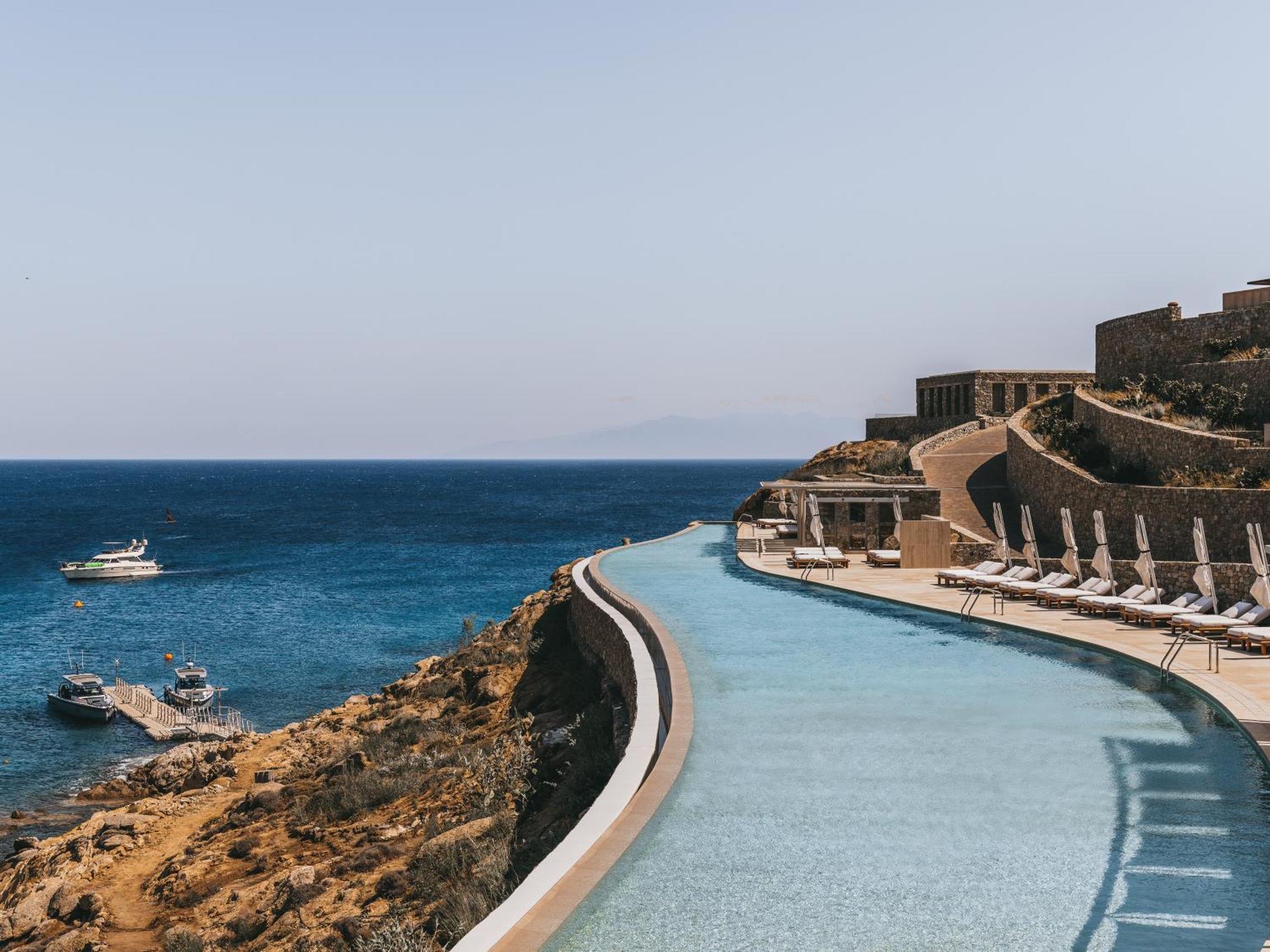Отель Cali Mykonos Калафатис Экстерьер фото