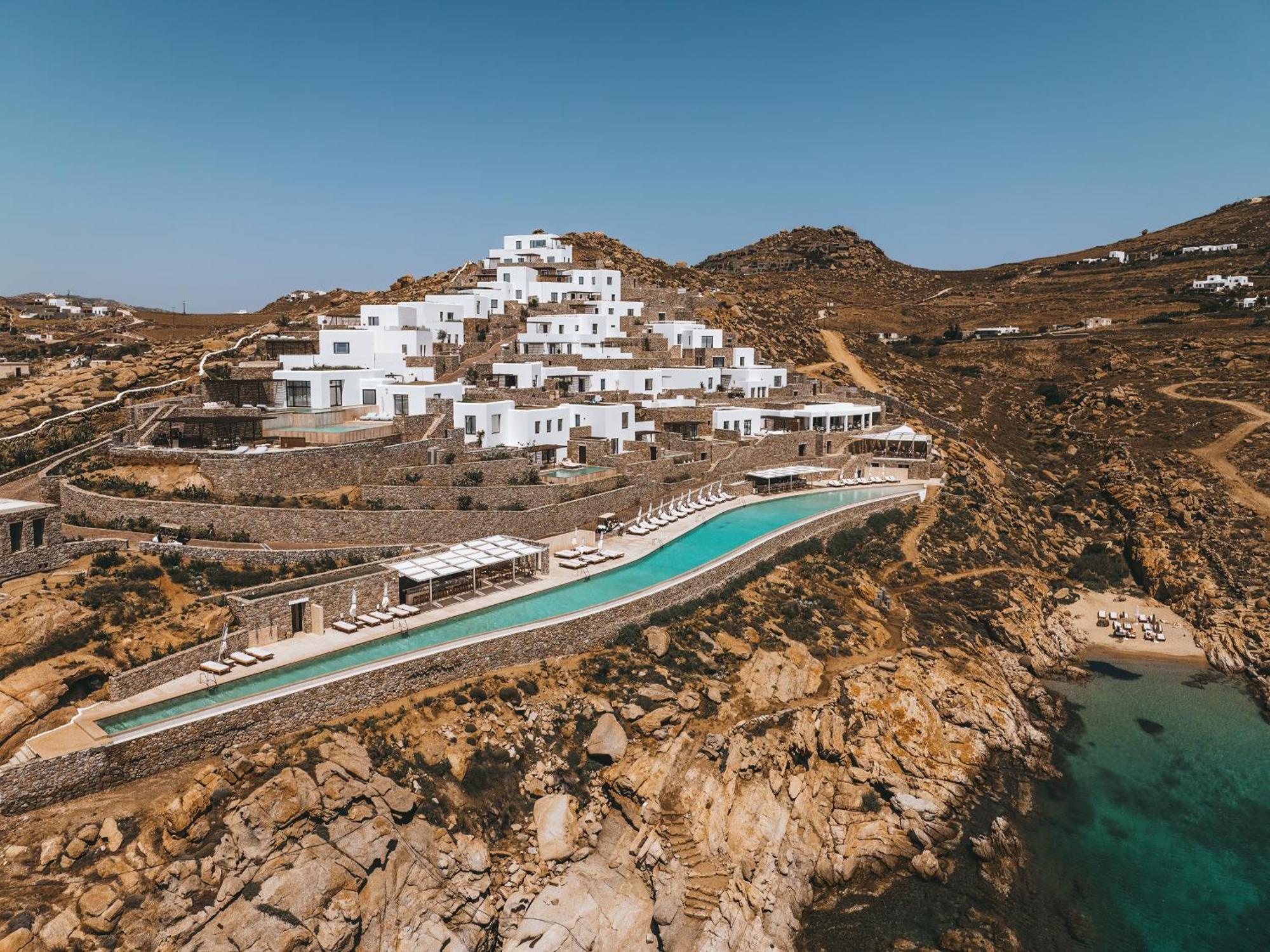Отель Cali Mykonos Калафатис Экстерьер фото