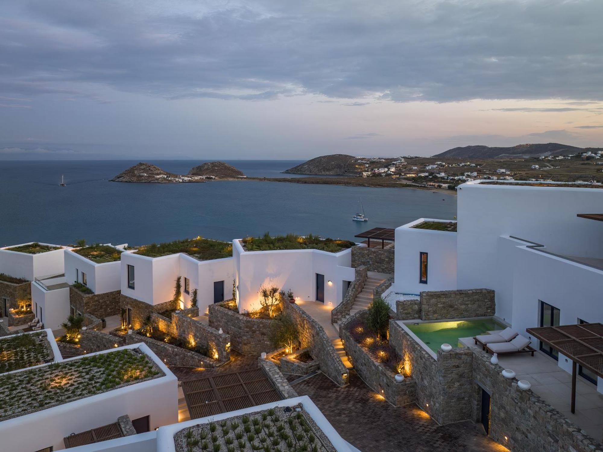 Отель Cali Mykonos Калафатис Экстерьер фото