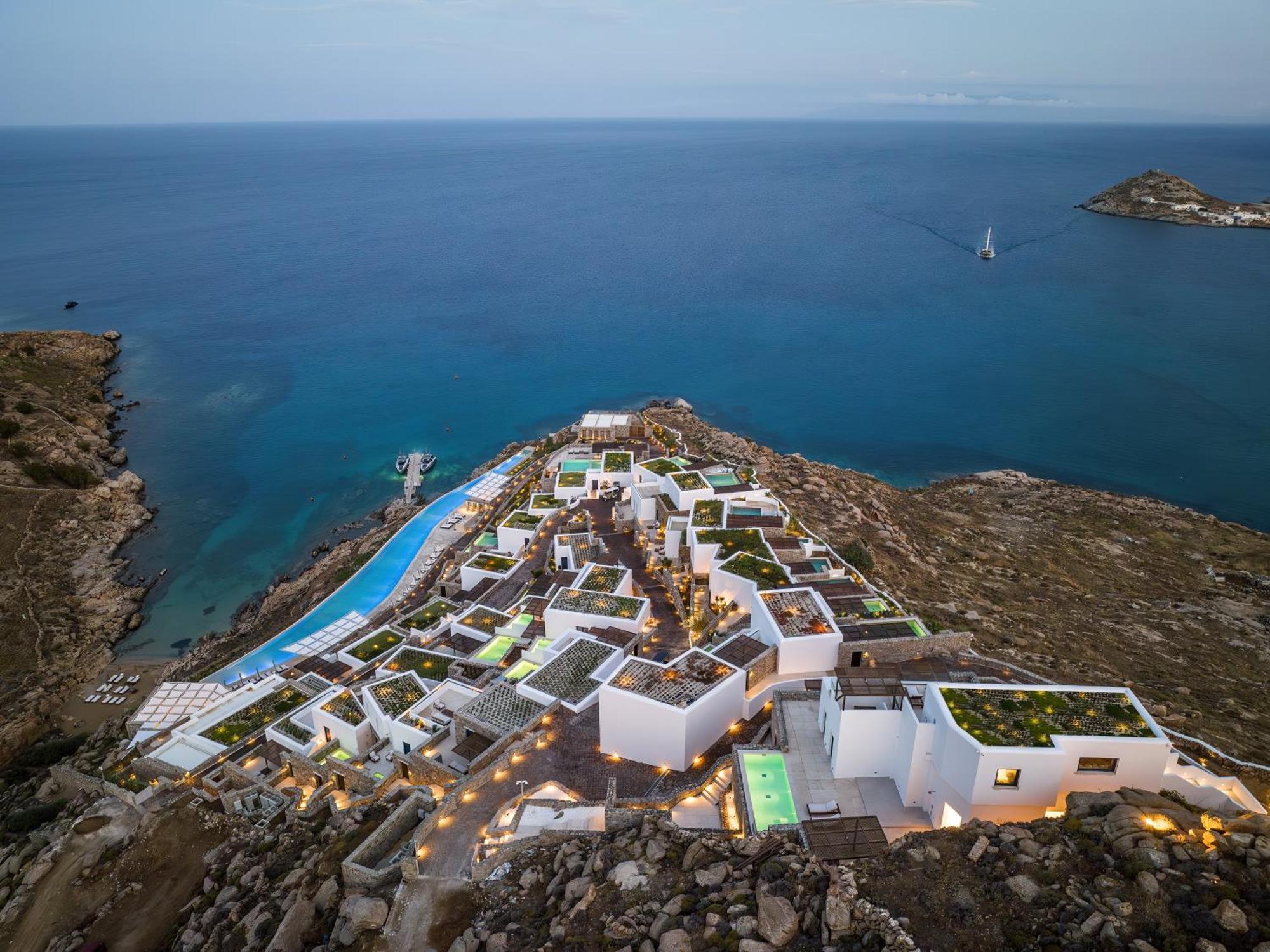 Отель Cali Mykonos Калафатис Экстерьер фото