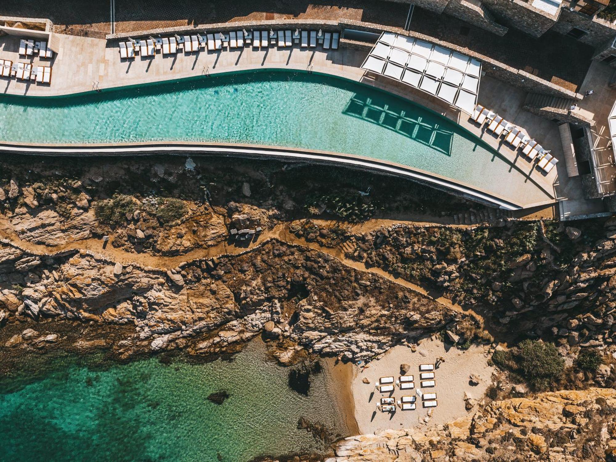 Отель Cali Mykonos Калафатис Экстерьер фото