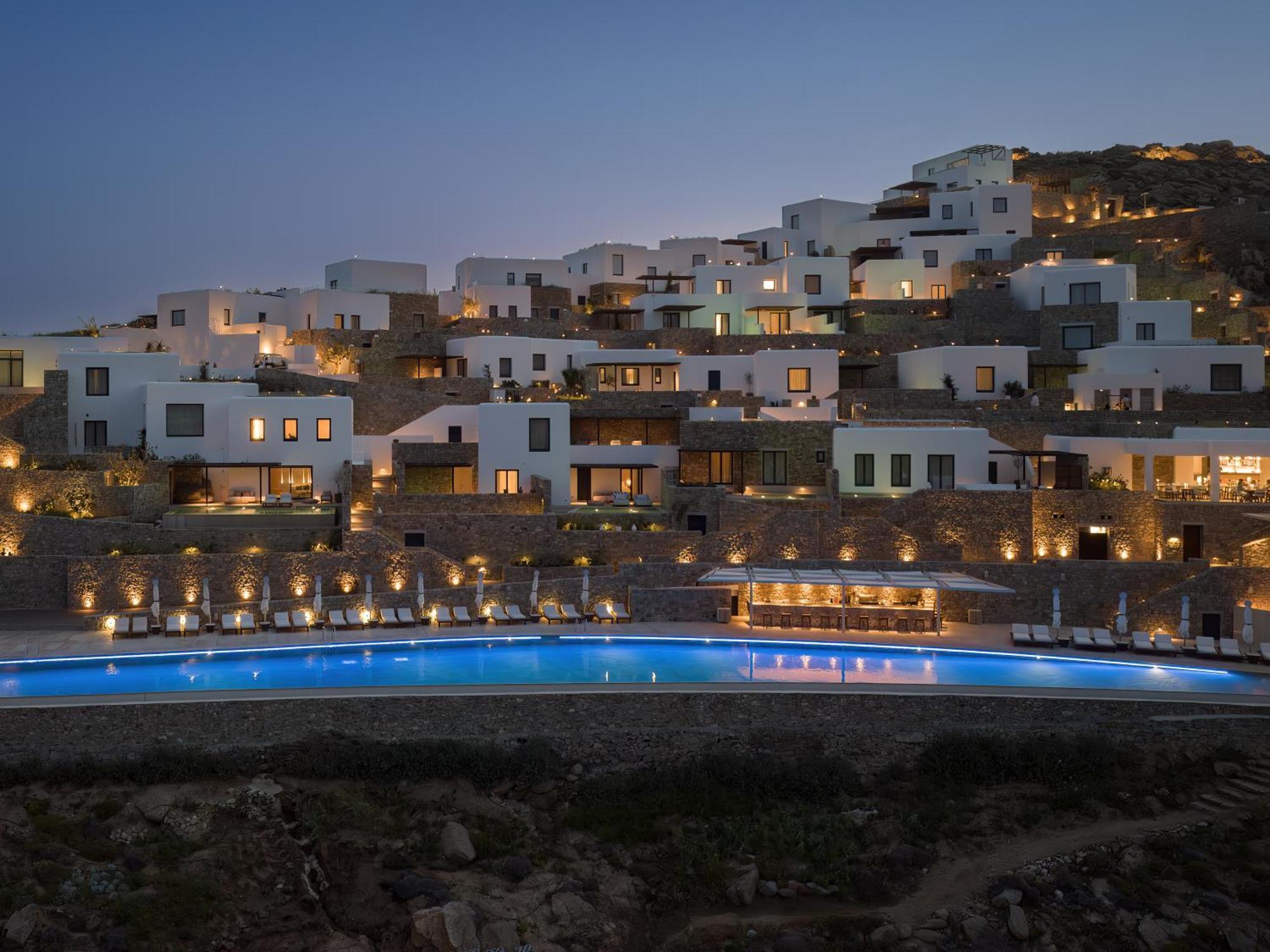 Отель Cali Mykonos Калафатис Экстерьер фото