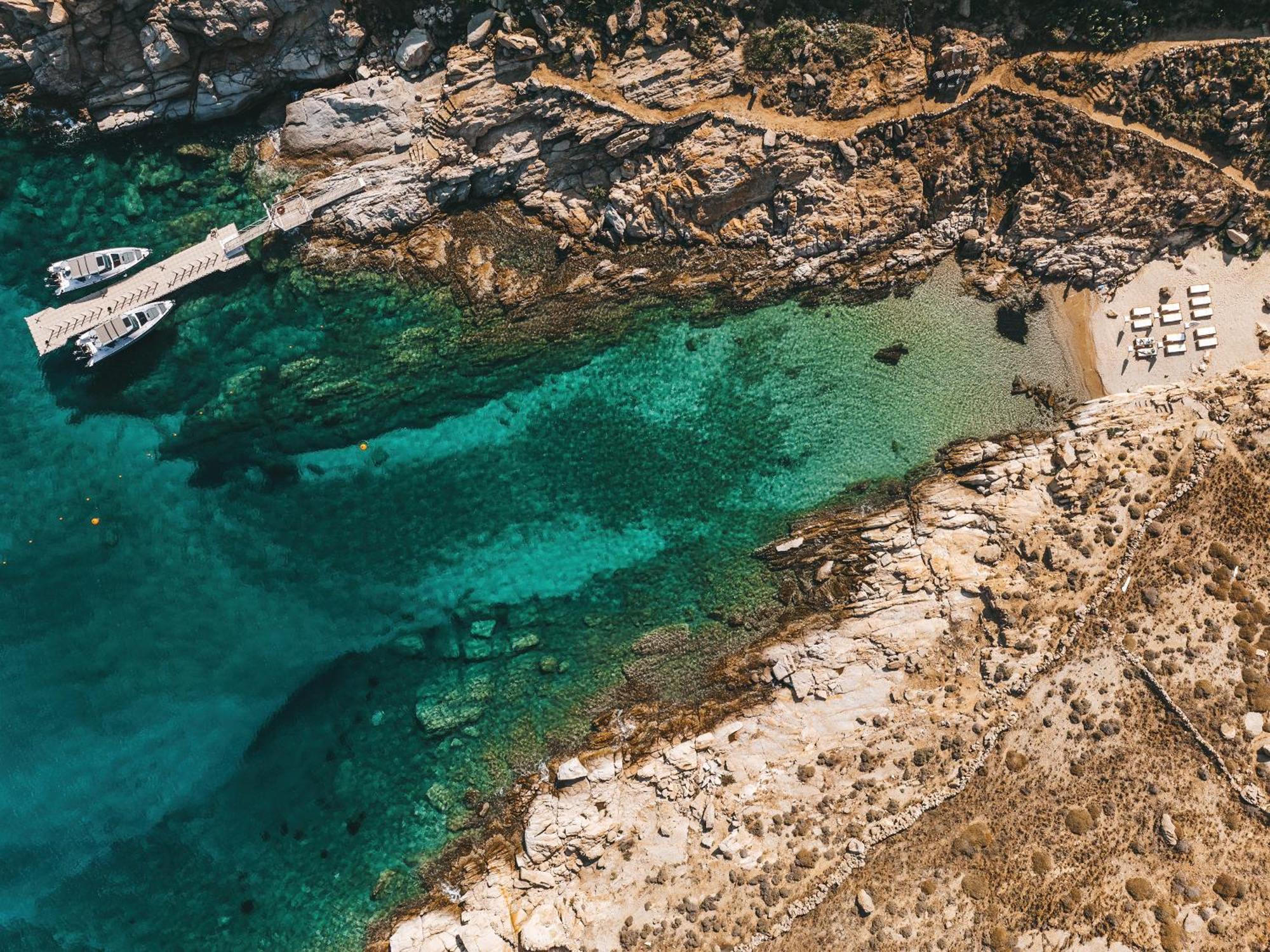 Отель Cali Mykonos Калафатис Экстерьер фото