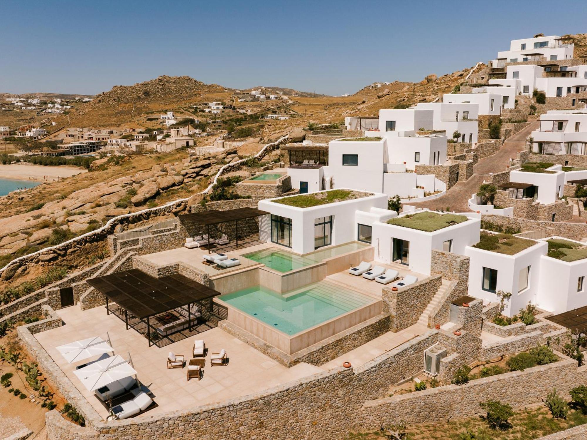 Отель Cali Mykonos Калафатис Экстерьер фото
